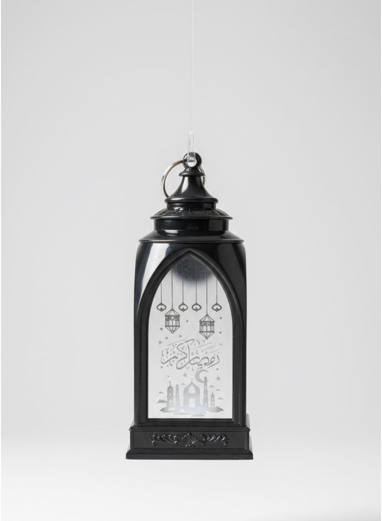 Ramadan Kareem LED Lantern Light with Islamic Calligraphy – Decorative Hanging Lamp - Image 2